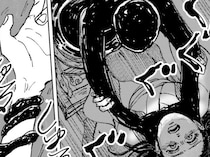 【漫画】深夜、鏡から現れた黒い影。罪悪感に苛まれる妻の首を締め付ける