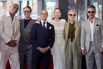 ロバート・ダウニー・Jr.、マット・デイモンら豪華スター集結　「プラダを着た悪魔」エミリー・ブラントらのハリウッド殿堂入り祝福