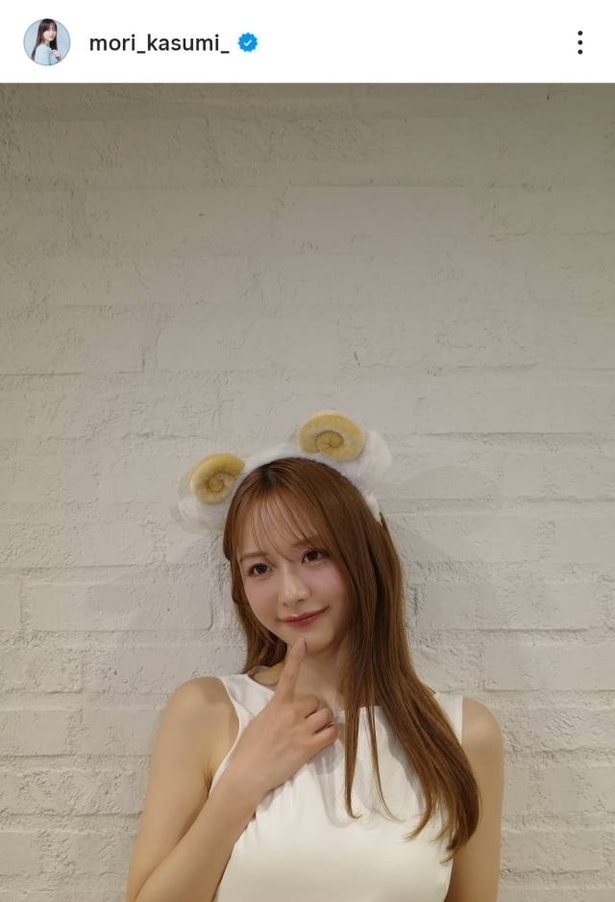 【写真】森香澄、TWICEコンサート参戦時の横顔ショット