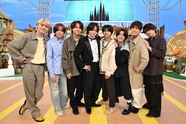 「timelesz ファミリア」(毎週日曜昼2:00-3:00、日本テレビ系／Huluでも配信)。