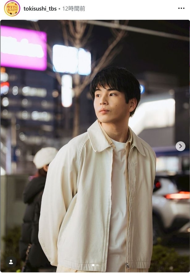 【写真】中沢元紀、モデルのような目線外しオフショット