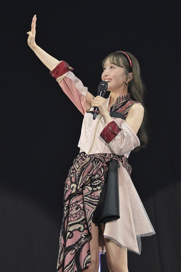 百田夏菜子(「MCZ THE LIVE 2026春 -18th Anniversary Roadmap-」より)