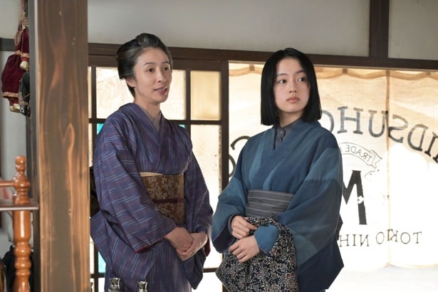 美津(水野美紀)と直美(上坂樹里)は久々の再会を果たす