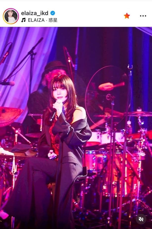 【写真】歌姫の魂がステージに…池田エライザ、“オフショルスーツ”で歌う姿