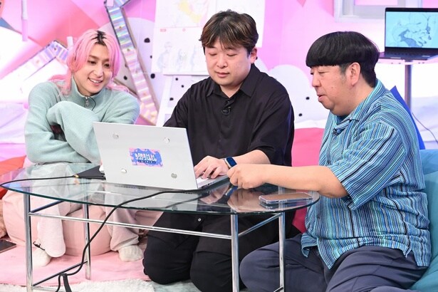 「サクサクヒムヒム ☆推しの降る夜☆」(毎週土曜夜11:30-11:55、日本テレビ系/Huluでも配信)。5月9日(土)放送回より