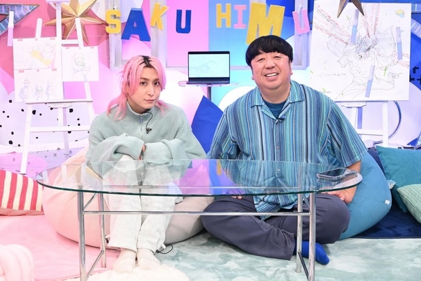 「サクサクヒムヒム ☆推しの降る夜☆」(毎週土曜夜11:30-11:55、日本テレビ系/Huluでも配信)。5月9日(土)放送回より
