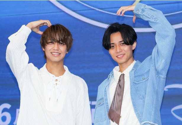 King & Princeの高橋海人、永瀬廉(写真左から)