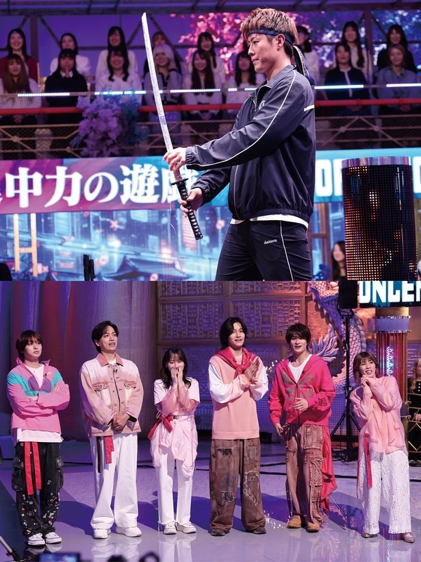 (上段)柿谷曜一朗／(下段左から)伊野尾慧、山崎育三郎、影山優佳、佐野晶哉、浮所飛貴、吉田沙保里