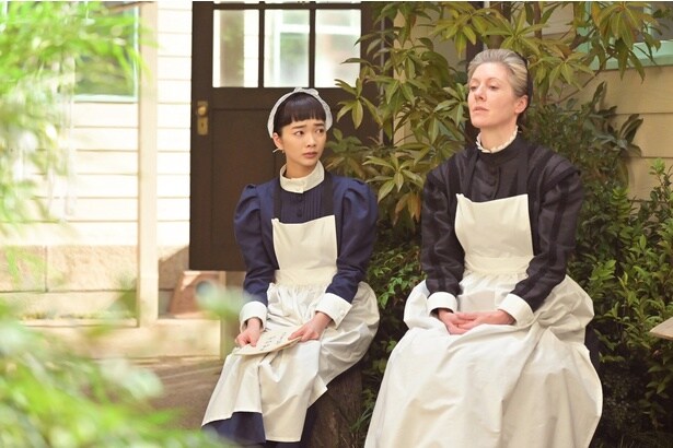 <明日の風、薫る>見上愛“りん”は担当患者に心を開いてもらえず落ち込む