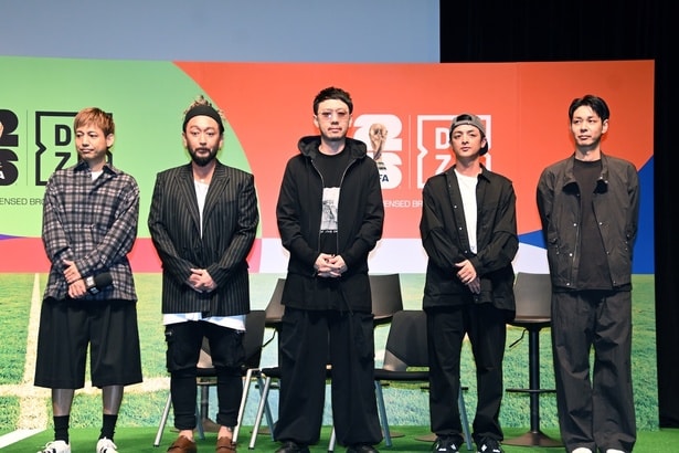 ORANGE RANGEの「1000%」がDAZNサッカーアンセムに