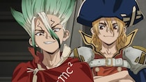 ＜Dr.STONE＞科学王国に娯楽革命が勃発　その一方で、石化装置に異変が起こる　第31話先行カット公開