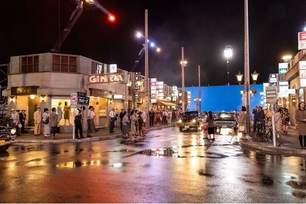 Netflixシリーズ「地獄に堕ちるわよ」メイキング写真