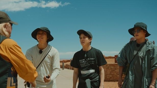 Travis Japanの宮近海斗&中村海人&吉澤閑也がナバホ族の聖地・モニュメントバレーへ