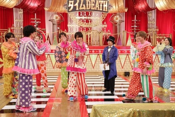timelesz佐藤勝利vs橋本将生が再対決　「タイムDEATH」第2弾、ゲストはファーストサマーウイカ＆王林＜タイムレスマン＞