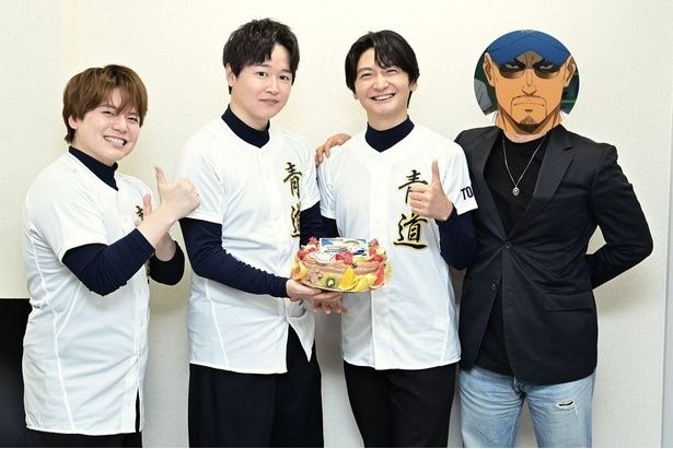 <ダイヤのA>主人公・沢村栄純の誕生日を観客と祝福…逢坂良太、島崎信長、内田雄馬が続編制作宣言