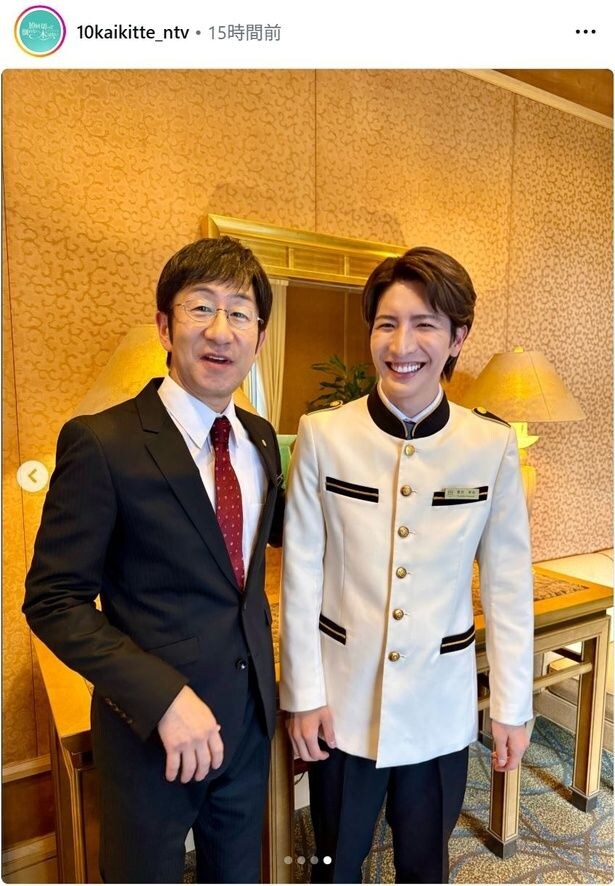 【写真】矢柴俊博&MATSURI・松岡卓弥、自然な笑顔のオフショット