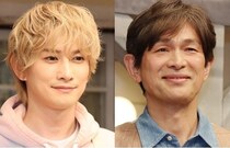 江口洋介とのツーショットで“パワー”ポーズ披露、町田啓太の姿に「やんちゃな子供に見える」の声＜タツキ先生は甘すぎる！＞