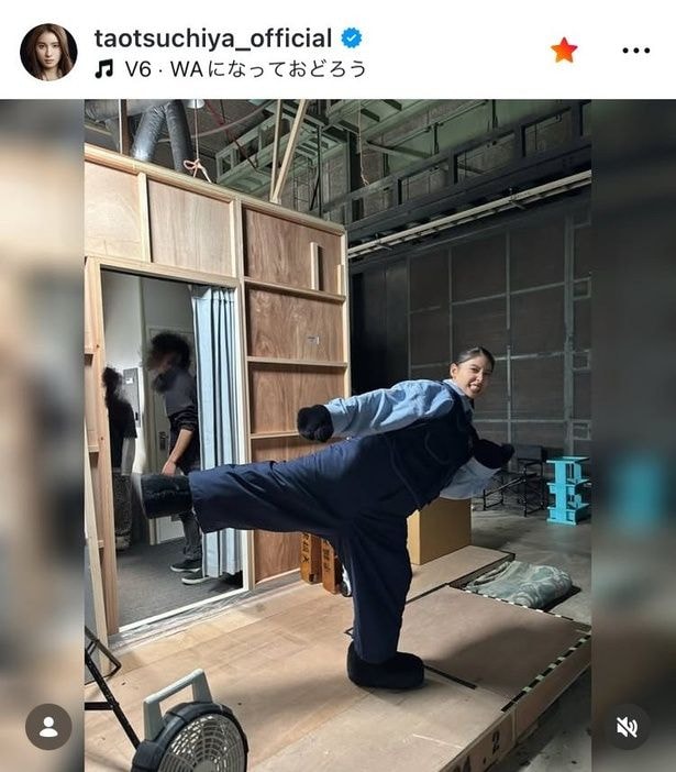 【写真】ばしっと炸裂する気合の“キック”…土屋太鳳、“躍動感”あふれる姿