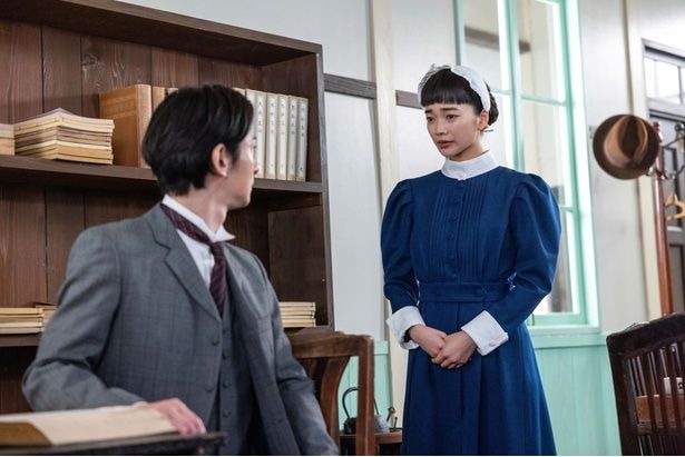 りん(見上愛)、今井(古川雄大)の威圧感にも負けじと自分の意見を主張する