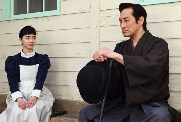 りん(見上愛)は千佳子(仲間由紀恵)の夫・元彦(谷田歩)を呼び出す