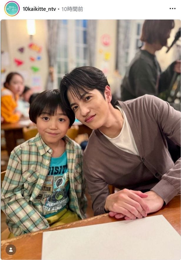 【写真】再共演の志尊淳＆千葉惣二朗、ファン待望のツーショット