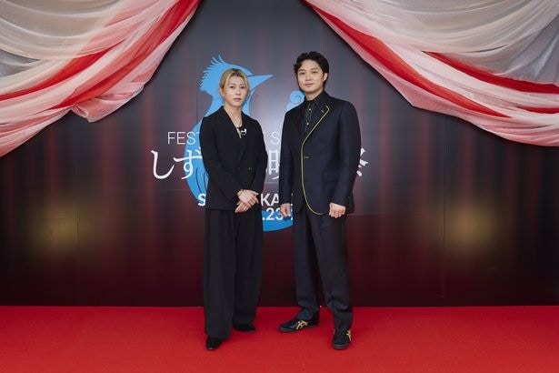 末澤誠也と磯村勇斗が「しずおか映画祭」のトークステージに登壇