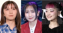 上白石萌歌、幾田りらの韓国ライブへ詩羽と出演…ハートポーズのスリーショットに「良い笑顔ですね」の声