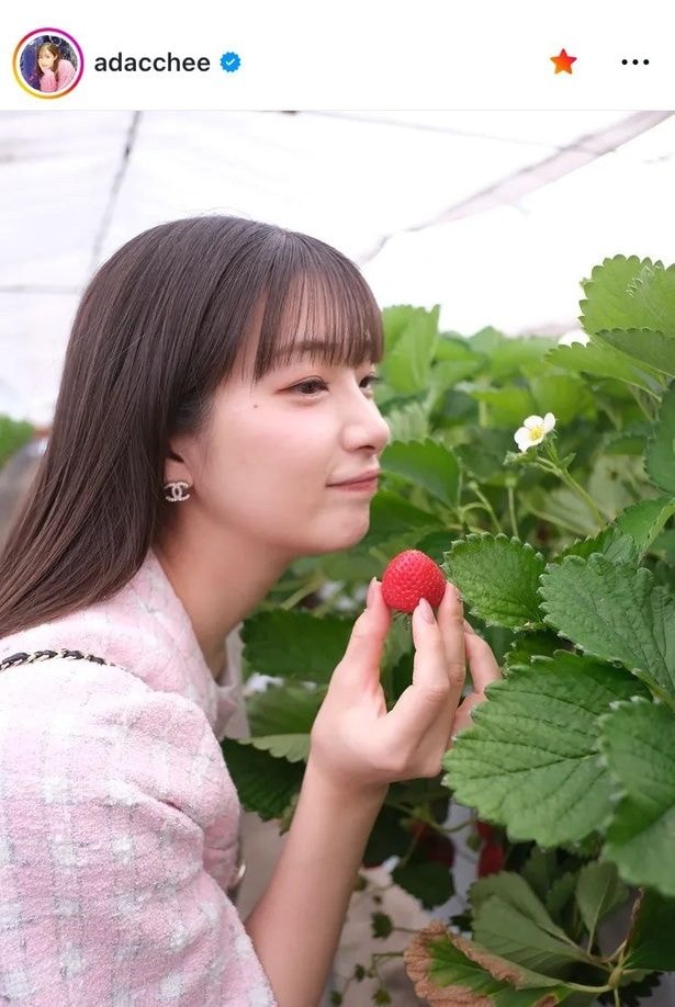 【写真】足立梨花、さらさらヘア&透き通る美肌