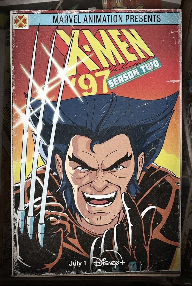 ＜「X-Men '97」シーズン2＞7月1日スタート　サイクロップス、ウルヴァリンなど登場の予告映像解禁