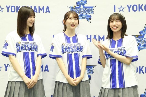 日向坂46の小坂菜緒、藤嶌果歩、大野愛実(写真左から)