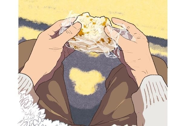 姉のお通夜に食べた“カレー味の豚そぼろ”を使ったおにぎり