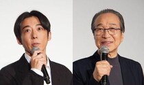 高橋一生＆小日向文世、舞台裏で見せた“爆笑ショット”…仲良し親子に「笑い声が聞こえてきそう」の声＜リボーン 〜最後のヒーロー〜＞