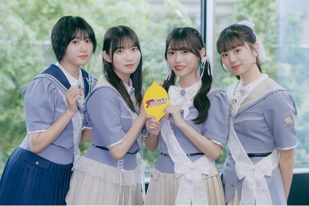 僕が見たかった青空の杉浦英恋、八木仁愛、金澤亜美、塩釜菜那(写真左から)