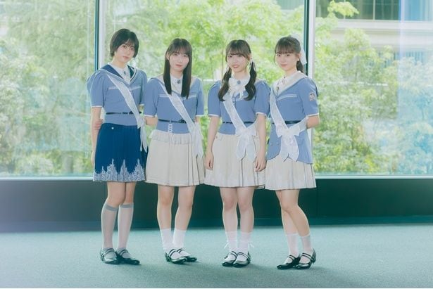 僕が見たかった青空の杉浦英恋、八木仁愛、金澤亜美、塩釜菜那(写真左から)