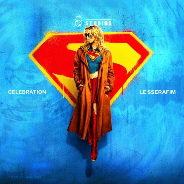 LE SSERAFIM×「スーパーガール」楽曲コラボが各配信プラットフォームよりリリース