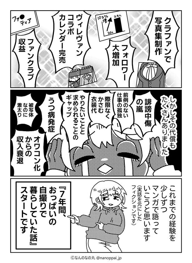 『7年間、おっぱいの自撮りで暮らしていた話』第1話(3／3)