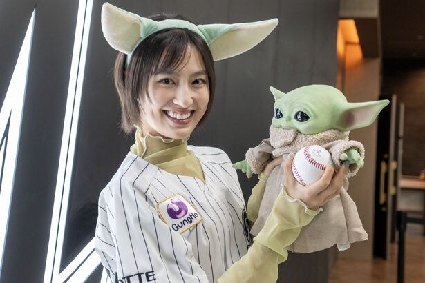 「STAR WARS NIGHT」恒松祐里セレモニアルピッチ囲み取材より
