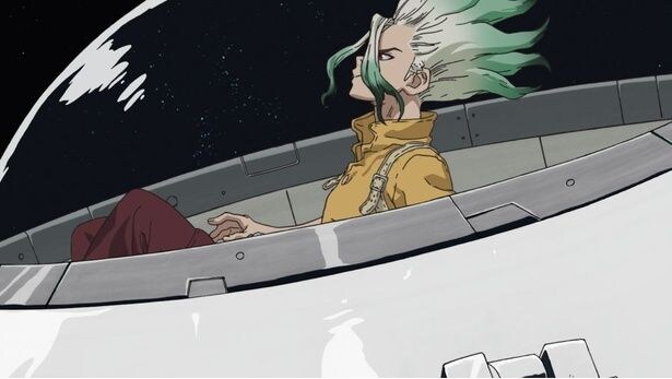 <Dr.STONE>千空たちを乗せてロケットは宇宙へ 第35話先行カット&ROCKETクライマックスPV公開