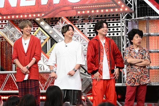 NEWSとM!LKが5番勝負　佐野勇斗、「カラダ張って、無事で帰ってこれます？」と増田貴久を挑発＜ぐるナイ＞