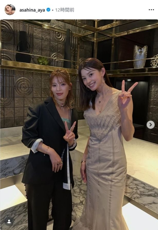 【写真】「チームチアダン泣けるー!」…朝比奈彩、石井杏奈とのツーショット