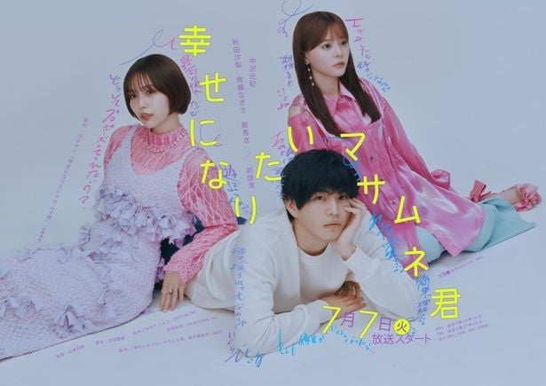 中沢元紀主演ドラマ「幸せになりたいマサムネ君」キービジュアル