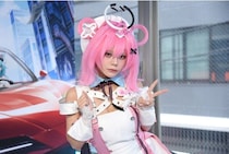 “ちぃちゃん”コスプレ…あのねのあ「瞳の発色に注目。今夏は海や山でロケ撮をしてみたい」＜「NTE」コラボカフェ＞
