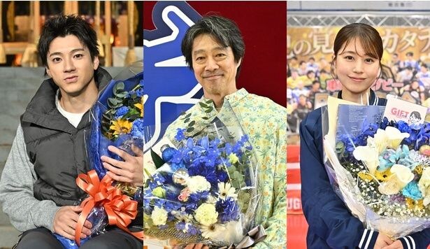山田裕貴＆堤真一＆有村架純クランクアップ