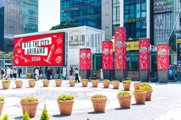「BTS THE CITY ARIRANG - BUSAN」より