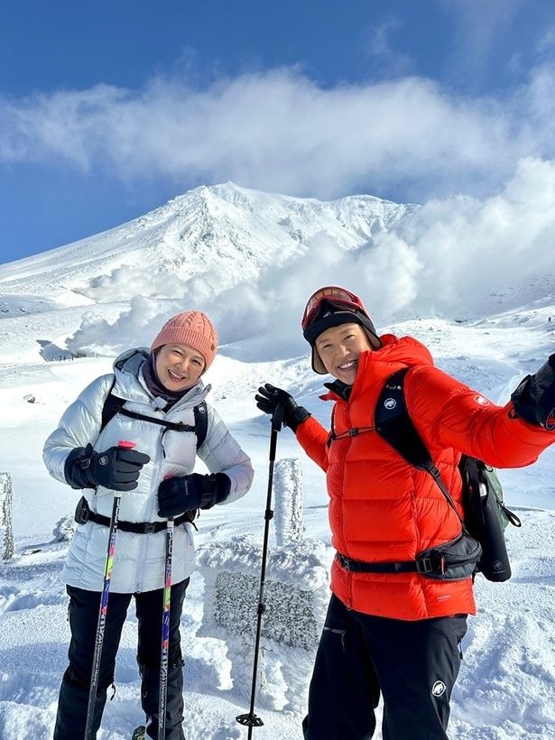 金子貴俊と南野陽子　大雪山