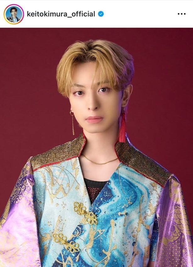 【写真】FANTASTICS・木村慧人、和洋折衷ローブ風コーデ