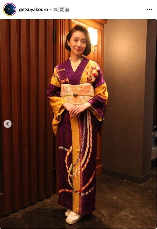【写真】波瑠“ルナ”の着物コレクション、艶やかなスタイルに反響