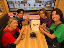 Aぇ! group、KEY TO LIT佐々木大光らがスシローで検証ロケ「助っ人として非常にいい動きができた」＜超調査チューズデイ＞