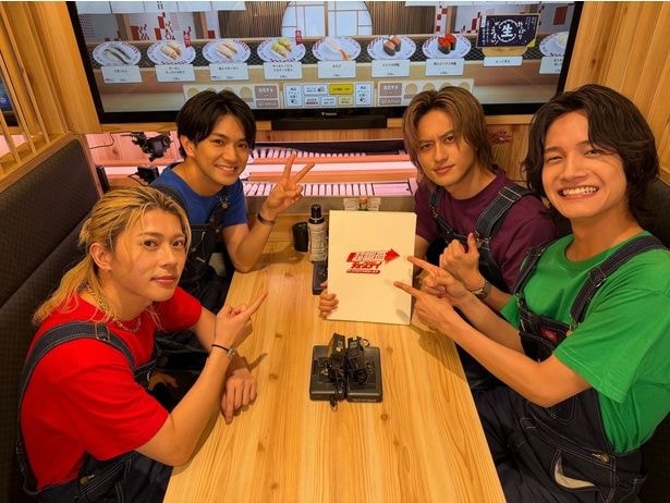 Aぇ! group、KEY TO LIT佐々木大光らがスシローで検証ロケ「助っ人として非常にいい動きができた」＜超調査チューズデイ＞