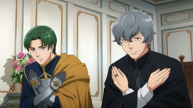 (画像右)関俊彦が声優を務めるユストクス